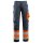 MASCOT® unisex Warnschutzhose Leeds schwarzblau, orange Größe 24