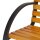 relaxdays Gartenbank 10036067_0 braun Holz 122,0 cm