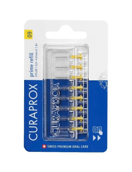 CURAPROX Interdentalbürsten-Aufsätze CPS 09 Prime, 8 St.