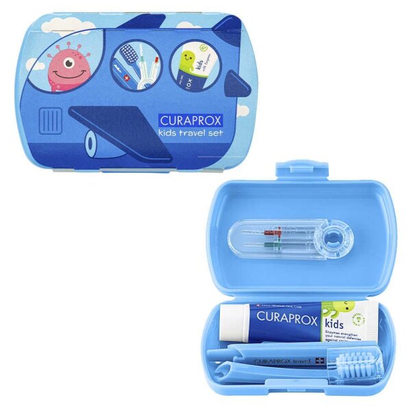 CURAPROX Zahnbürste KIDS Travel-Set, 1 Set