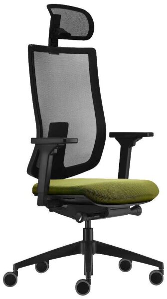 sedus Bürostuhl se:do pro light 2, AP-896/014 Stoff grün, Gestell schwarz