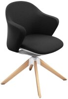 sedus Schalenstuhl se:flair FR-820/112 schwarz Stoff, 1 St.