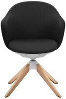 sedus Schalenstuhl se:flair FR-820/112 schwarz Stoff, 1 St.