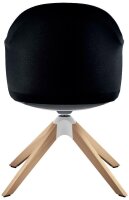 sedus Schalenstuhl se:flair FR-820/112 schwarz Stoff, 1 St.