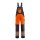 MASCOT® unisex Warnschutz-Latzhose Gosford orange, schwarzblau Größe 25