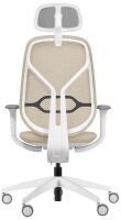 sedus Bürostuhl se:kit Membran, SN-821/109 Stoff beige, Gestell grau