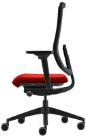 sedus Bürostuhl se:do pro light 2, AP-896/015 Stoff rot, Gestell schwarz