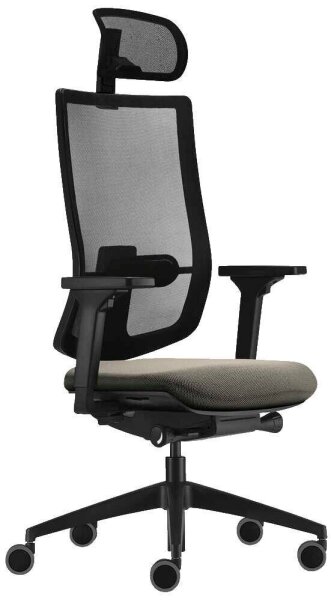 sedus Bürostuhl se:do pro light 2, AP-896/018 Stoff grau, Gestell schwarz