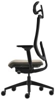 sedus Bürostuhl se:do pro light 2, AP-896/018 Stoff grau, Gestell schwarz