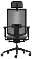 sedus Bürostuhl se:do pro light 2, AP-896/018 Stoff grau, Gestell schwarz