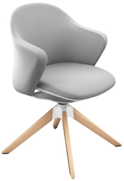 sedus Schalenstuhl se:flair FR-820/113 hellgrau Stoff, 1 St.