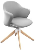 sedus Schalenstuhl se:flair FR-820/113 hellgrau Stoff, 1 St.