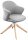 sedus Schalenstuhl se:flair FR-820/113 hellgrau Stoff, 1 St.