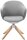 sedus Schalenstuhl se:flair FR-820/113 hellgrau Stoff, 1 St.