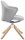 sedus Schalenstuhl se:flair FR-820/113 hellgrau Stoff, 1 St.