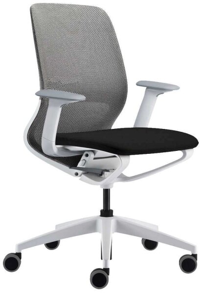 sedus Bürostuhl se:motion net, EM-821/111 Stoff grau, Gestell grau
