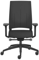 sedus Bürostuhl se:quaterback 2, QB-105/203 Stoff schwarz, Gestell schwarz