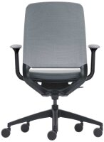sedus Bürostuhl se:motion, EM-801/112 Stoff grau, Gestell schwarz