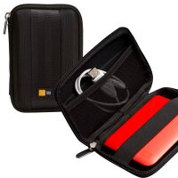 case LOGIC® 1er Festplatten-Tasche schwarz, 1 St.