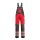 MASCOT® unisex Warnschutz-Latzhose Gosford rot, dunkelanthrazit Größe 28
