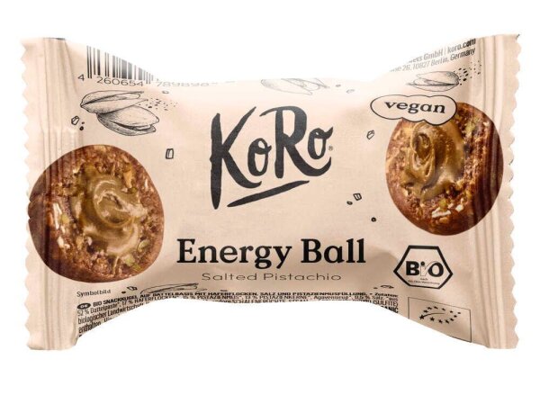 KoRo® Bio Energy Ball Salted Pistachio Energy Ball 14 St./420,0 g, 14 St.