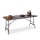 relaxdays Gartentisch BASTIAN braun rechteckig 178,0 x 74,0 x 72,0 cm