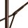 relaxdays Gartentisch BASTIAN braun rechteckig 178,0 x 74,0 x 72,0 cm
