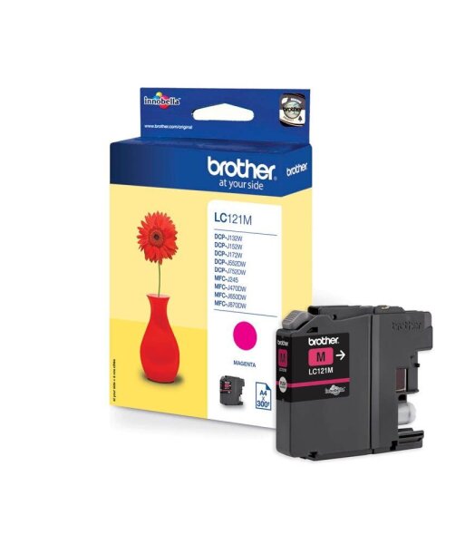 brother LC-121M magenta Druckerpatrone
