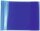 HERMA Heftumschlag PLUS quer transparent blau Kunststoff DIN A5 quer