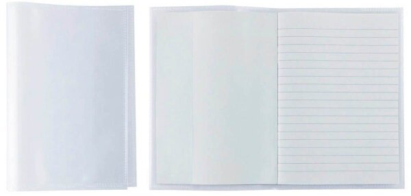 HERMA Heftumschlag PLUS transparent DIN A6