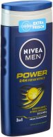 NIVEA MEN 3in1 POWER Duschgel & Shampoo 250 ml