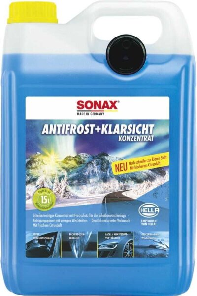 SONAX Antifrost & Klarsicht Konzentrat Frostschutzmittel 5 l, 1 St.