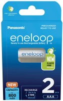 eneloop Akkus Ni-MH Micro AAA 800 mAh, 2 St.