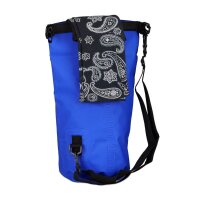 relaxdays Dry Bag Ocean Pack LKW-Plane blau 5,0 l