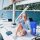 relaxdays Dry Bag Ocean Pack LKW-Plane blau 20,0 l