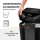 Fellowes Powershred LX50 Aktenvernichter mit Partikelschnitt P-4, 4 x 37 mm, bis 9 Blatt, schwarz