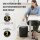 Fellowes Powershred LX50 Aktenvernichter mit Partikelschnitt P-4, 4 x 37 mm, bis 9 Blatt, schwarz