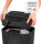 Fellowes Powershred LX50 Aktenvernichter mit Partikelschnitt P-4, 4 x 37 mm, bis 9 Blatt, schwarz