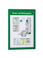 DURABLE Magnetrahmen selbstklebend DURAFRAME® grün A4, 2 St.