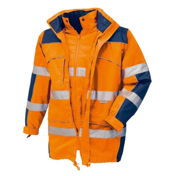 teXXor® Herren Warnjacke Winter TORONTO orange Größe 3XL