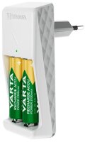 VARTA Mini Charger Akku-Schnellladegerät inkl. Akkus
