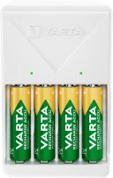 VARTA Plug Charger Akku-Schnellladegerät inkl. Akkus