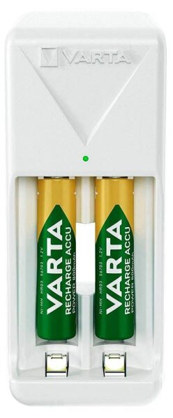 VARTA Mini Charger Akku-Schnellladegerät inkl. Akkus
