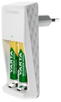 VARTA Mini Charger Akku-Schnellladegerät inkl. Akkus