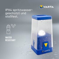 VARTA Outdoor Ambiance L20 LED Campinglampe blau, 1 St.