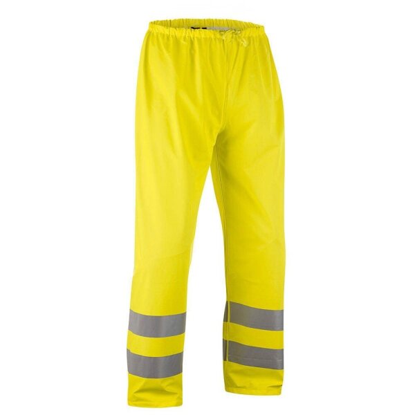 BLAKLÄDER® unisex Warnschutz-Regenhose HIGH-VIS "1384" gelb Größe L
