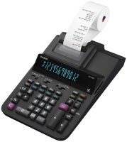 CASIO DR-200-BK Tischrechner druckend schwarz