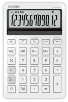 CASIO MS-200DQ-WE Taschenrechner seidiges weiß