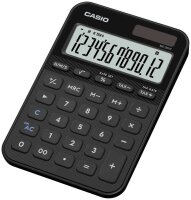 CASIO MS-20YC-BK Taschenrechner schwarz