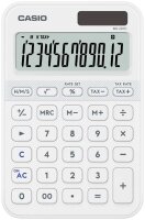 CASIO MS-20YC-WE Taschenrechner weiß